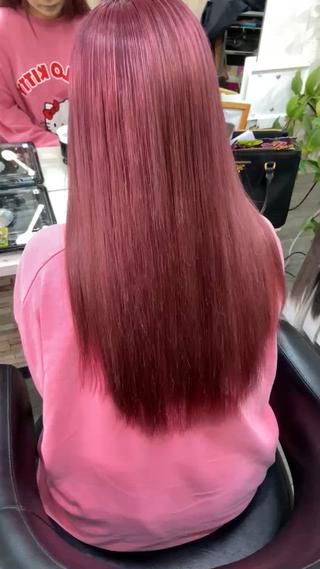 ロング カラー 【縮毛矯正＆カラー】 RAN.のヘアスタイル