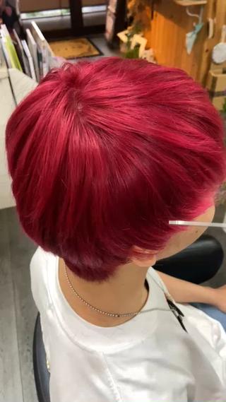 ミディアム カラー メンズ 【縮毛矯正＆カラー】 RAN.のヘアスタイル