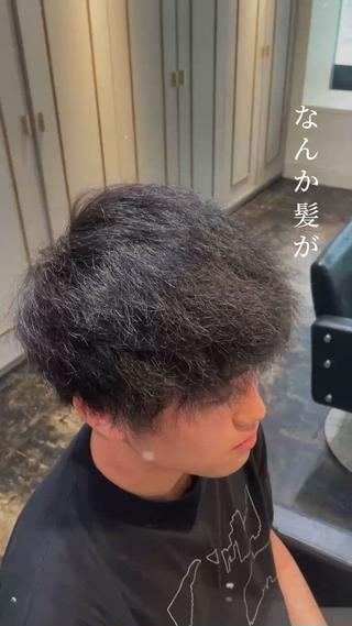 メンズ 遠藤悠大/メンズ縮毛 /メンズカットのヘアスタイル