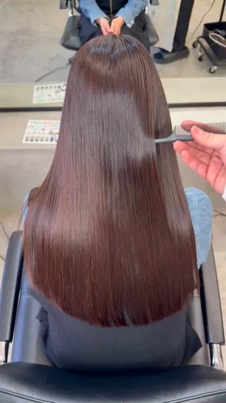 ロング カラーモデル募集 ✨🤍モモハ🤍✨のヘアスタイル