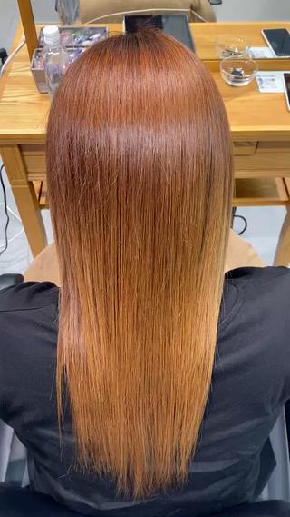 ロング カラーモデル募集 ✨🤍モモハ🤍✨のヘアスタイル