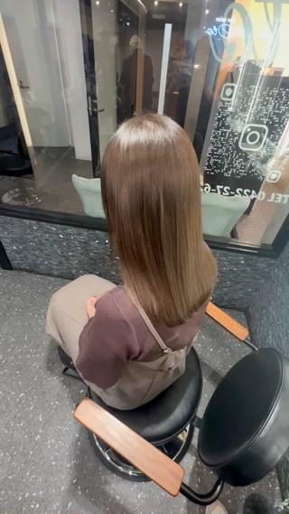 ロング パーマ 髪質改善⭐️縮毛矯正 中野⭐️Rinaのヘアスタイル