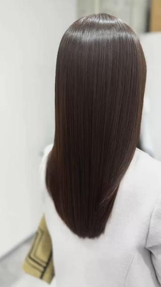 ロング カラー ドライ カット✂️髪質改善のヘアスタイル