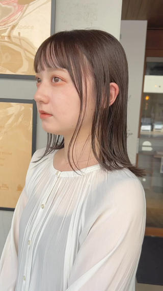 ミディアム 三輪 恭平のヘアスタイル