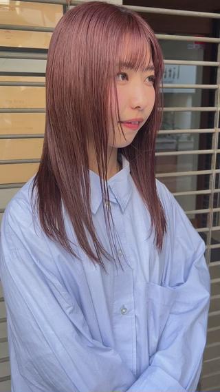 セミロング 三輪 恭平のヘアスタイル
