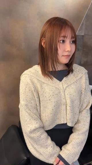 ミディアム 三輪 恭平のヘアスタイル