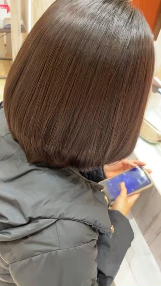ミディアム 金森 斗夢のヘアスタイル