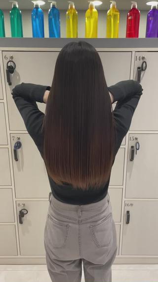 ロング ヘアアレンジ 金森 斗夢のヘアスタイル