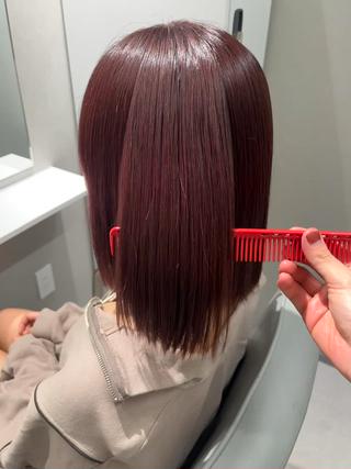 ブリーチなしダブルカラー 