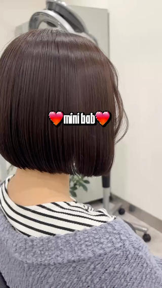 【気に入って頂いたスタイルはブックマークをしてご提示ください】韓国風レイヤーカットやぱつっとボブなど、お客様のファッションやメイクにあったスタイル提案を心がけています!可愛い艶カラーやダメージを抑えたケアブリーチカラーはお任せください♪