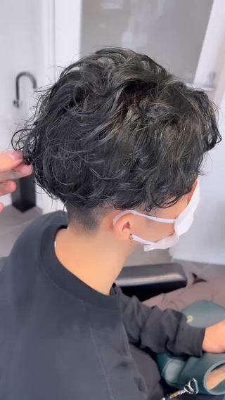 ショート カラー パーマ メンズ cutters所属・❇️メンズ特化❇️ 表参道、南青山のヘアスタイル