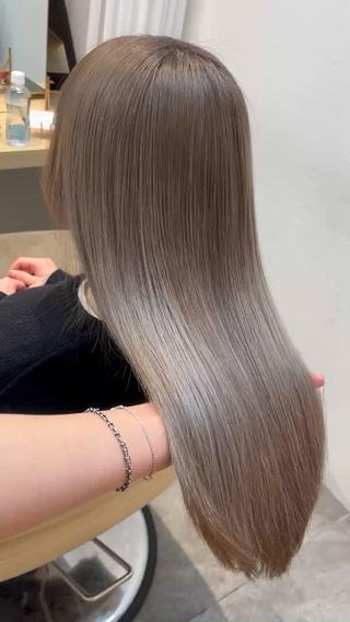 ロング カラー 柔らかい艶暖色 レイヤー🫧姫汝のヘアスタイル