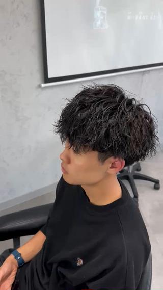 ツイストスパイラルパーマ強めです!
セットしやすくなります!!