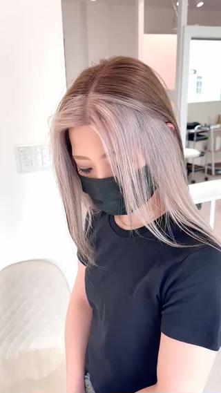 ロング カラー 加藤 佑二のヘアスタイル