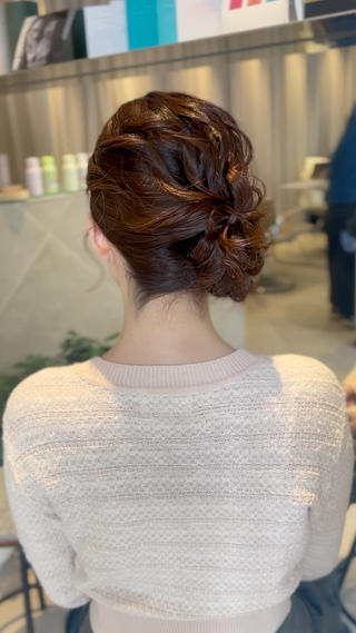 ヘアアレンジ ニュアンスヘア🪡 nenekaのヘアスタイル