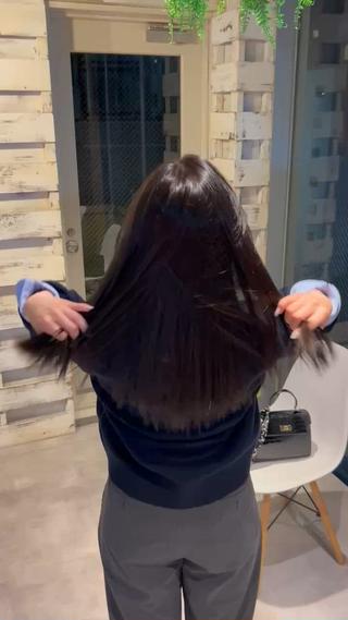 カラー＋髪質改善トリートメント 