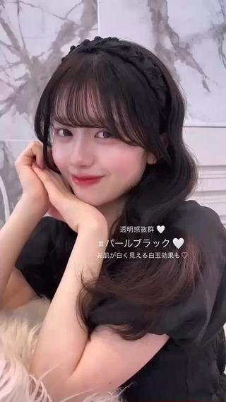 ロング カラー momochan🍑 やわらかいボブ♡のヘアスタイル