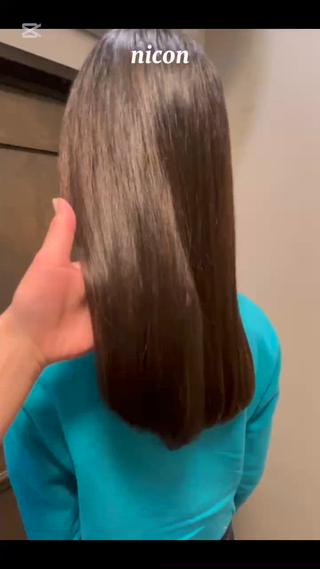 ミディアム 髪質改善 ヘッドスパのヘアスタイル