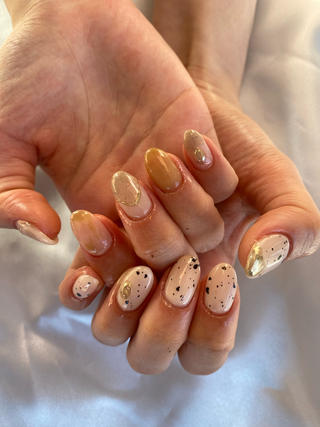 ネイル crystal ⭐︎ colorのネイルデザイン