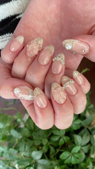 ネイル crystal ⭐︎ colorのネイルデザイン
