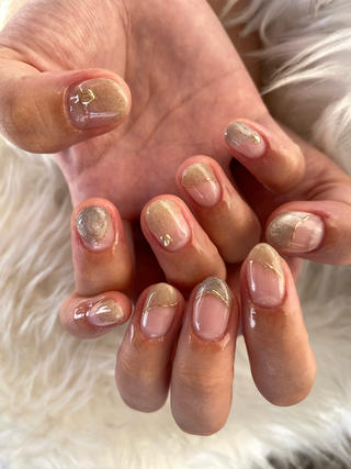 ネイル crystal ⭐︎ colorのネイルデザイン
