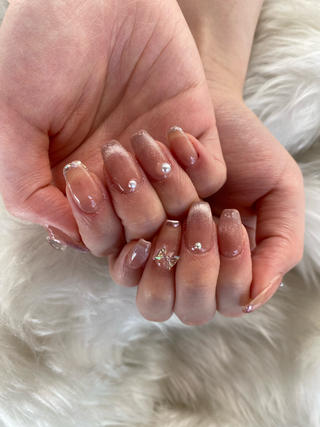 ネイル crystal ⭐︎ colorのネイルデザイン