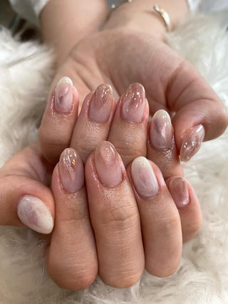 ネイル crystal ⭐︎ colorのネイルデザイン