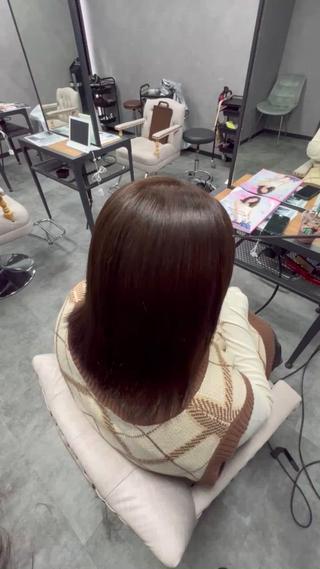 ミディアム 水田仁 【美髪髪質改善】のヘアスタイル