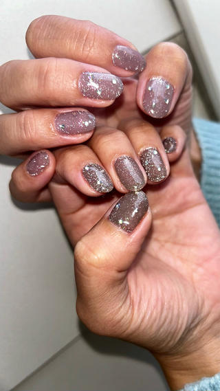 #うるつやネイル　#秋ネイル 