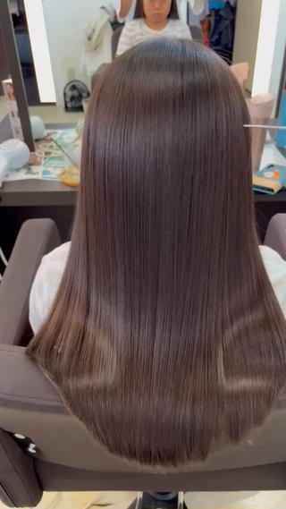 圧倒的な美髪ストレート!