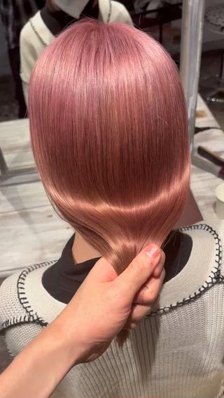 カラー マンツーマン 半個室サロン中田大喜のヘアスタイル