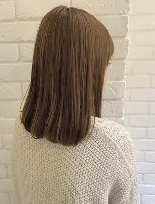 ミディアム カラー 杉田 健太のヘアスタイル