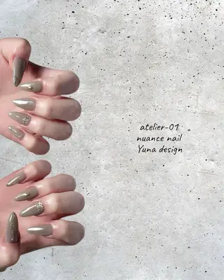 ネイル 🩵atelier- 01 優奈🩵のネイルデザイン
