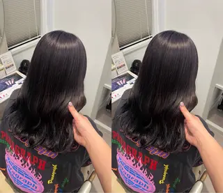 ロング カラー みう/仙台/暖色/ 艶髪/顔周りカット/のヘアスタイル