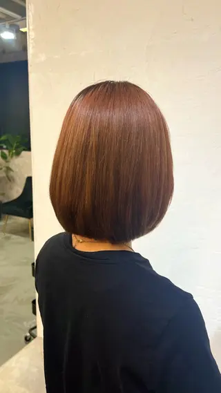 ミディアム カラー パーマ PEZZICABYJAGSTANG所属・比嘉 陽菜のヘアスタイル