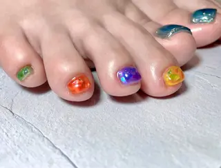 ネイル Spiky とうげ ふうかのネイルデザイン