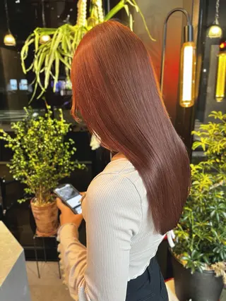 セミロング カラー 似合わせカット Rinka🌻のヘアスタイル