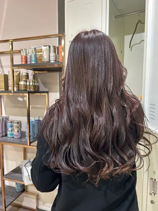 ロング カラー 横浜カラー/ブリーチ SAKI💫のヘアスタイル