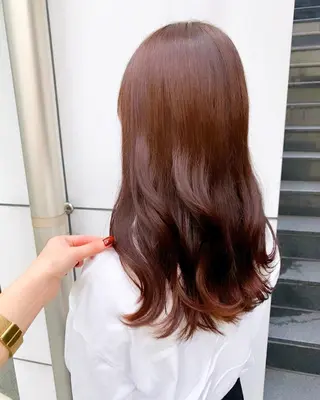 ロング カラー 💘大人可愛く💘 Natsuki❥❥❥のヘアスタイル
