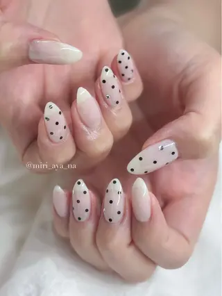 ネイル 新宿代々木/ちゅるん キレイめ/miriのネイルデザイン