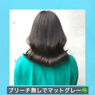 ミディアム カラー K-POP好き美容師 🇰🇷Kai.Yのヘアスタイル