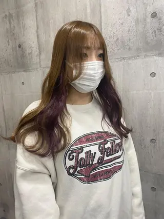 ロング カラー オオカワユウキ 🎀newi池袋のヘアスタイル
