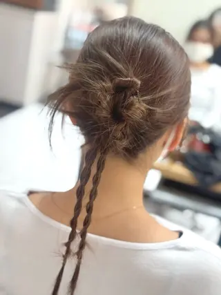 ヘアアレンジ 八木菜美 似合わせ/ニュアンスのヘアスタイル