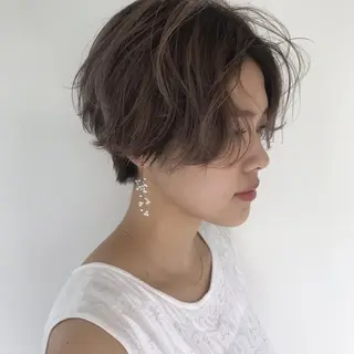 ショート 滝島 真帆のヘアスタイル