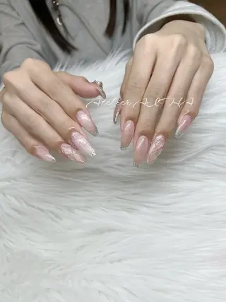 セミロング アトリエAIHA★ フィルイン推奨サロンのネイルデザイン
