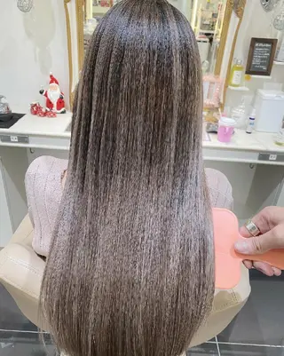 ロング カラー ＡＳＨ大宮/ブリーチ 髪質改善/カラーのヘアスタイル