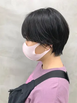 ショート カラー 🌿似合わせ透明感 カラー松本朋幸🌿のヘアスタイル