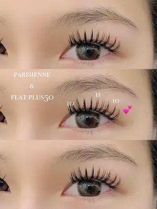 マツエク・マツパ 彩 華のマツエク・マツパデザイン