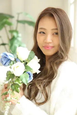 ロング カラー パーマ マツエク・マツパ 黒木 健悟のヘアスタイル