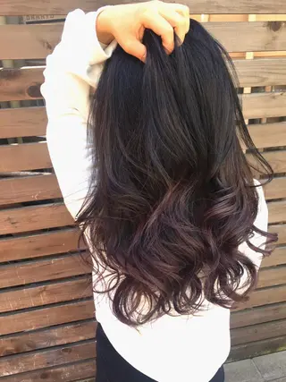 ロング カラー boutique misakiのヘアスタイル